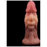 Nature Cock 7in Dual Layer Huge ALIEN Silicone Butt Plug Dildo