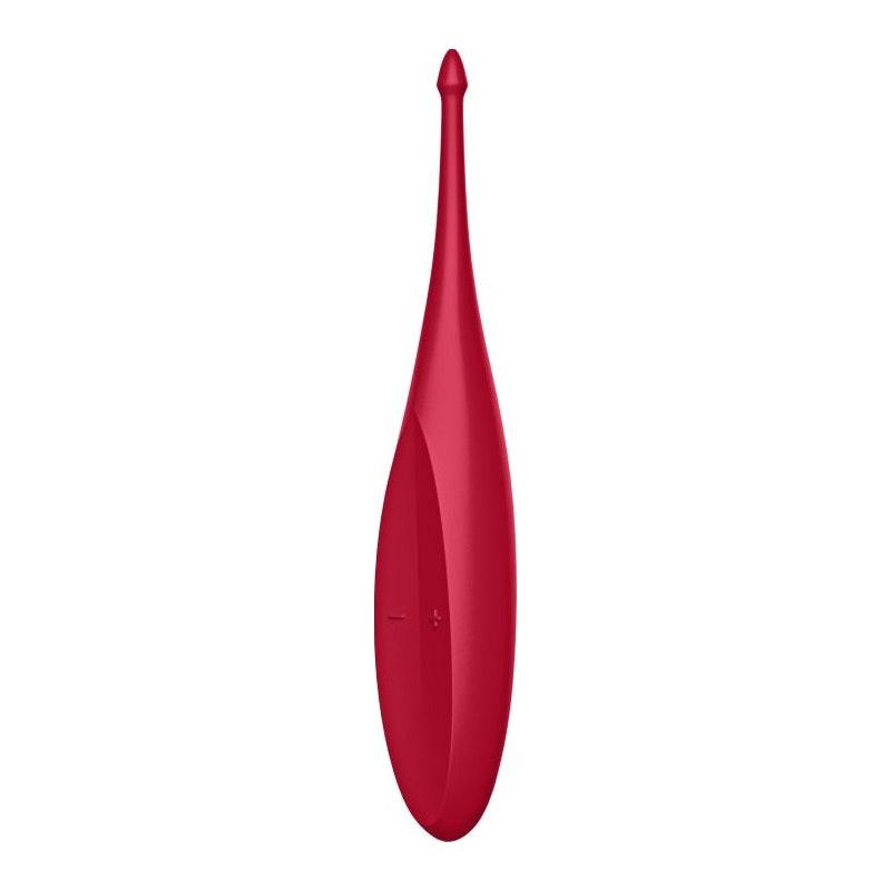 Satisfyer Twirling Fun Tip Stimulator Poppy Red - Naughty by Nature Adult Store