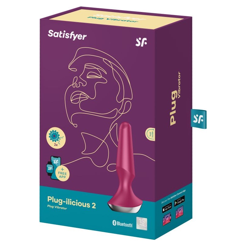 Satisfyer Plug-ilicious 2 Berry