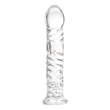 Sexus Glass Dildo Clear 16cm