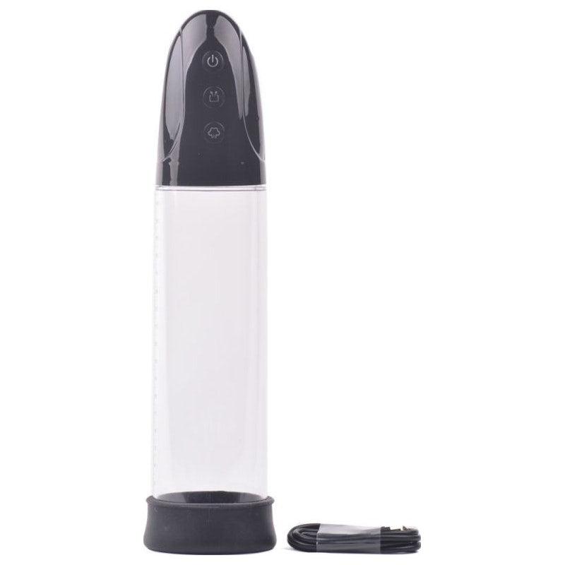 Premium Rechargeable Suction Penis Pump with Sleeve and Donut - Naughty by Nature Adult Store