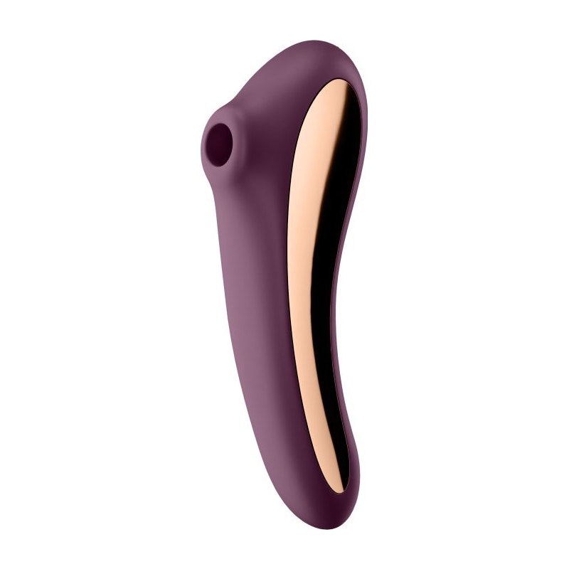 Satisfyer Dual Kiss Wine Red