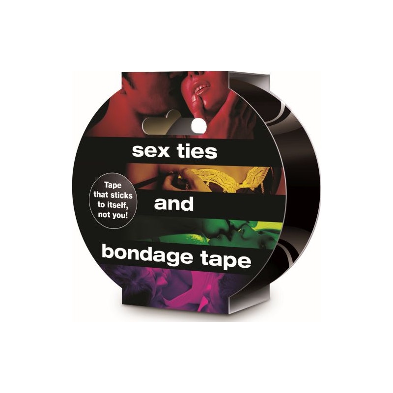 Sex, Ties and Bondage Tape Black