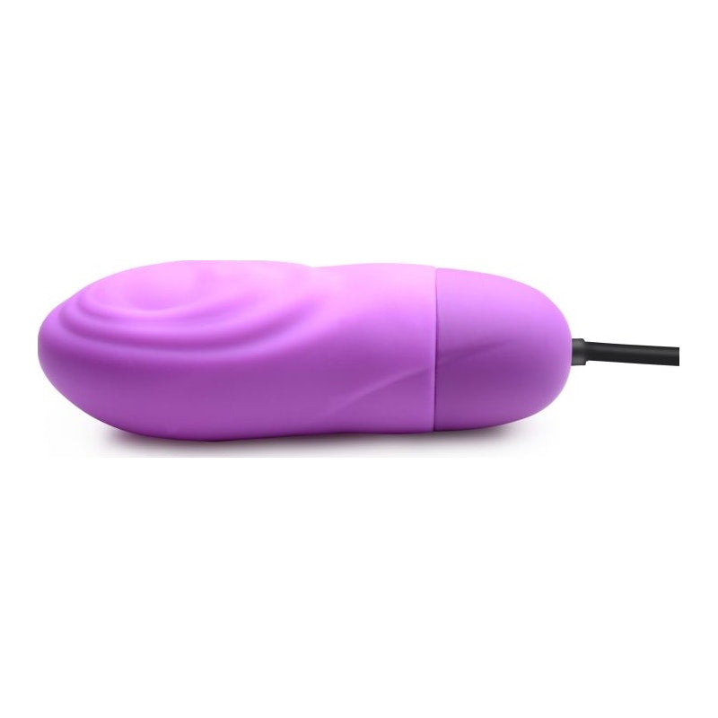 7X Pulsing Rechargeable Bullet Purple