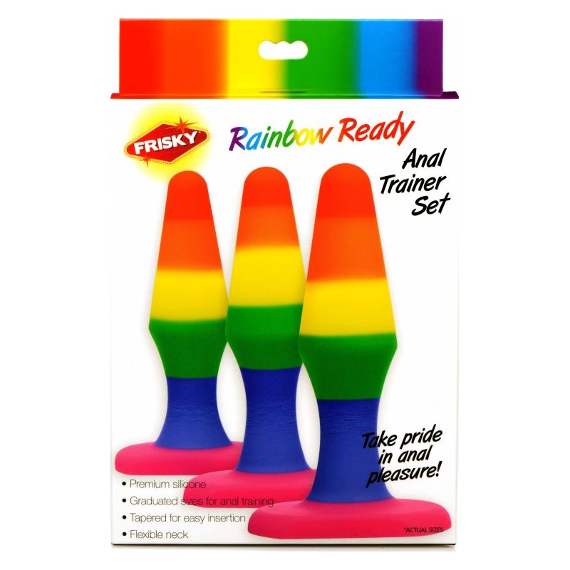 Rainbow Ready Anal Trainer Set