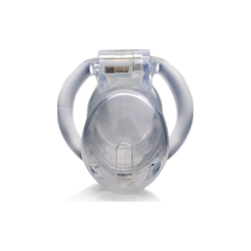 Clear Captor Chastity Cage Medium