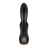 Satisfyer Double Flex App Rabbit Vibrator Black