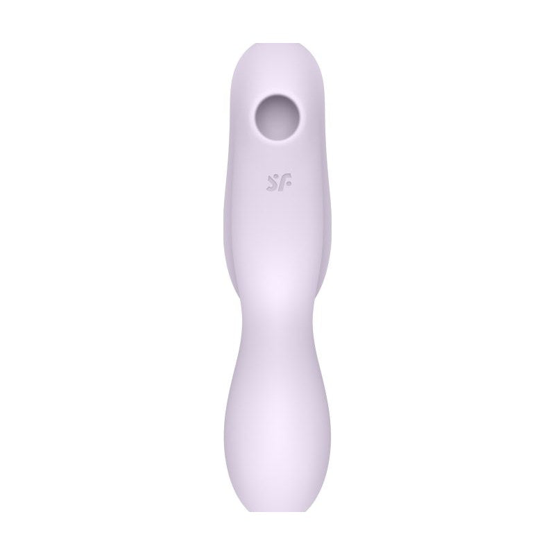 Satisfyer Curvy Trinity 2 Insertable Air Pulse Vibrator Violet