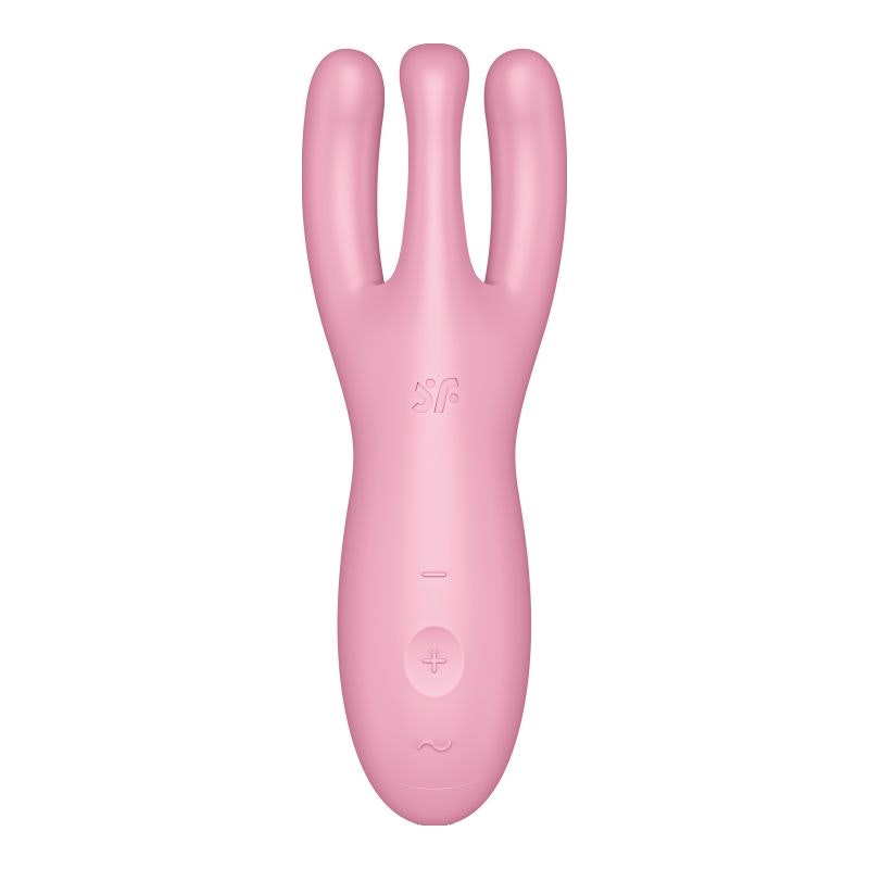 Satisfyer Threesome 4 Connect App Layon Vibrator Pink