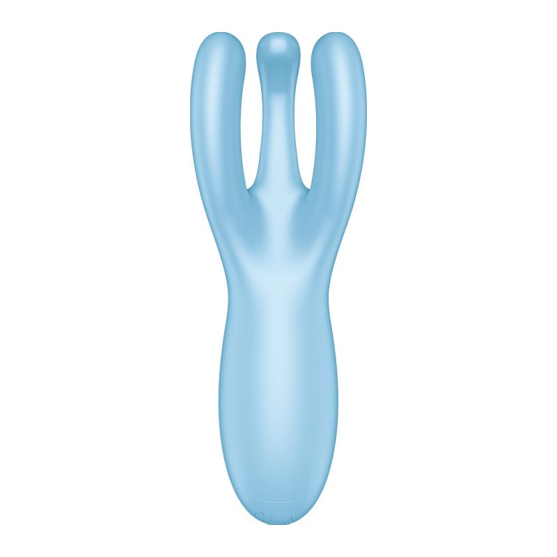 Satisfyer Threesome 4 Connect App Layon Vibrator Blue