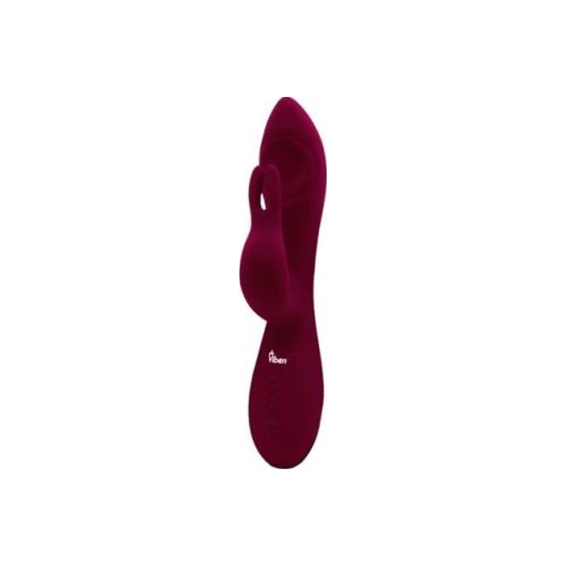 Viben Pzazz Rechargeable Thumping Rabbit Ruby