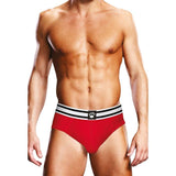 Prowler Open Back Brief Red/White - Naughty by Nature Adult Store