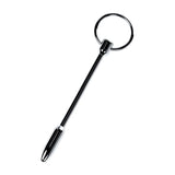 Silver Metal Urethral Plug w Ring