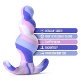 Avant Twilight Blue Silicone Butt Plug