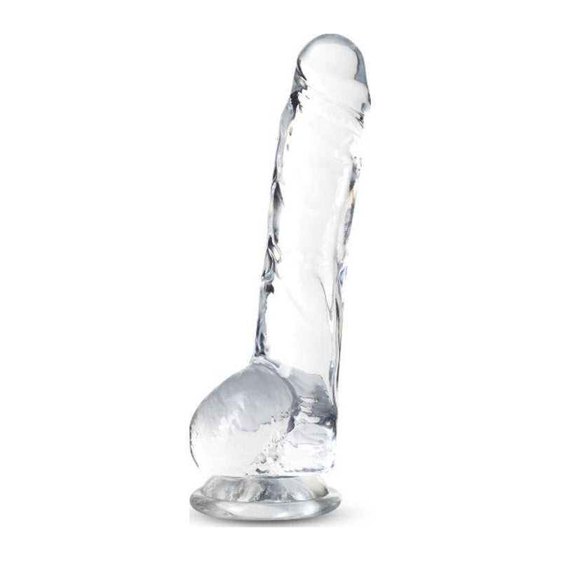 Naturally Yours 8" Crystaline Dildo Diamond