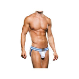 Prowler Jock White/Blue - Naughty by Nature Adult Store