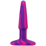 Groovy Silicone Anal Plug 4in Berry - Naughty by Nature Adult Store