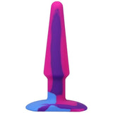 Groovy Silicone Anal Plug 5in Berry - Naughty by Nature Adult Store