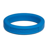 Classic Silicone Medium Stretch Penis Ring 44mm Blue