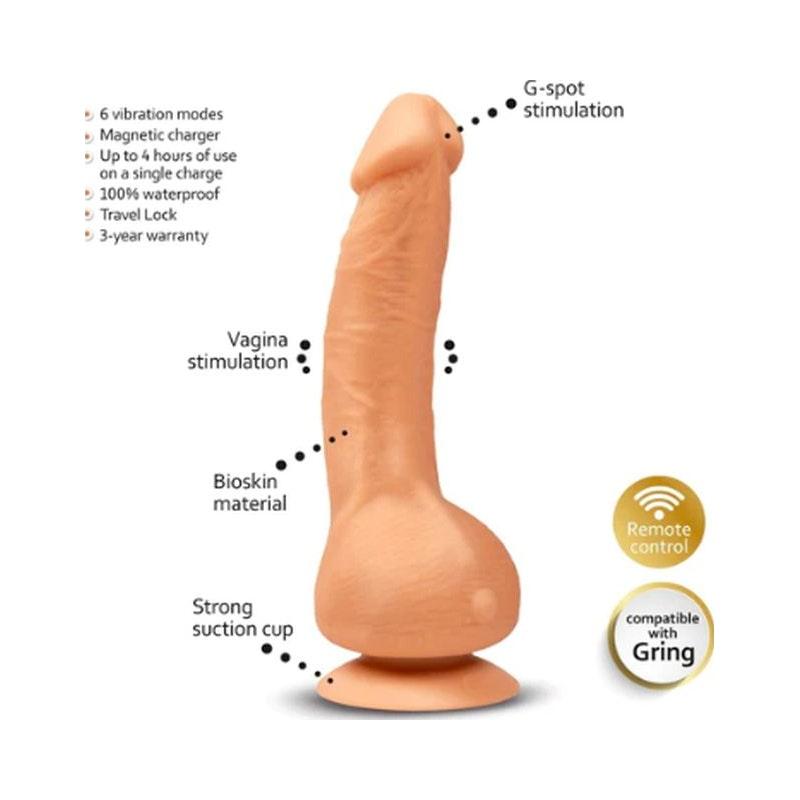 Greal MINI Flesh w Suction Cup - Naughty by Nature Adult Store