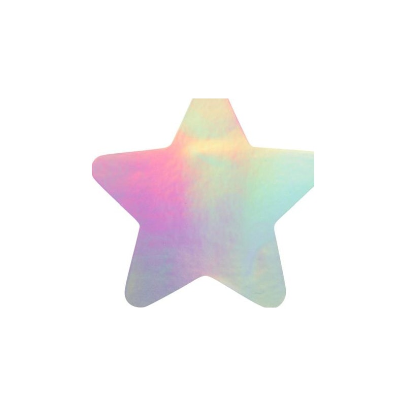 Iridescent Stars Pasties