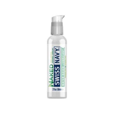 Swiss Navy Naked All Natural Water Based Lubricant 8oz/237ml - Naughty by Nature Adult Store