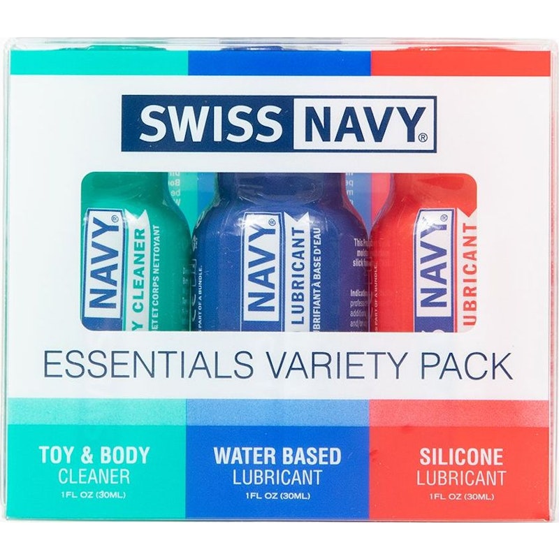 Swiss Navy Essentials 30ml Lubricant Travel Kit