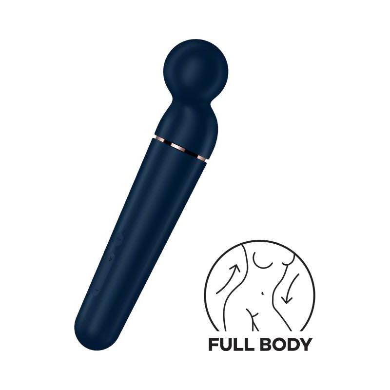 Satisfyer Planet Wand-er Black - Naughty by Nature Adult Store