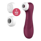 Satisfyer Pro 2 Gen 3 Clitoral Stimulator Wine Red - Naughty by Nature Adult Store