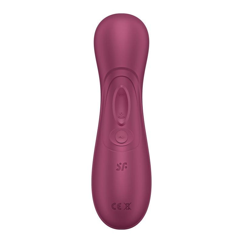 Satisfyer Pro 2 Gen 3 Clitoral Stimulator Wine Red - Naughty by Nature Adult Store