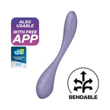 Satisfyer G-Spot Flex 5+ Lilac - Naughty by Nature Adult Store