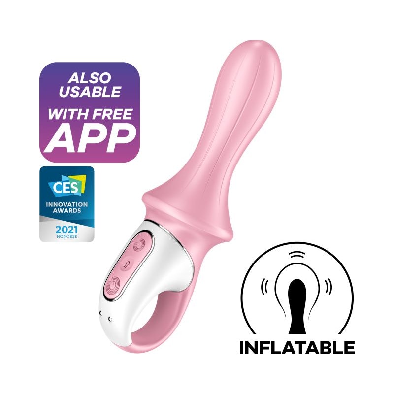 Satisfyer Air Pump Booty 5+ Red