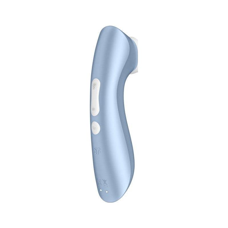 Satisfyer Pro 2+ G2 Clitoral Stimulator Blue - Naughty by Nature Adult Store