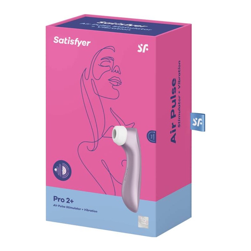 Satisfyer Pro 2+ G2 Clitoral Stimulator Violet