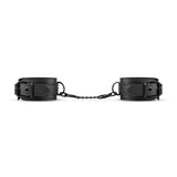 Faux Leather Ankle Cuffs Black