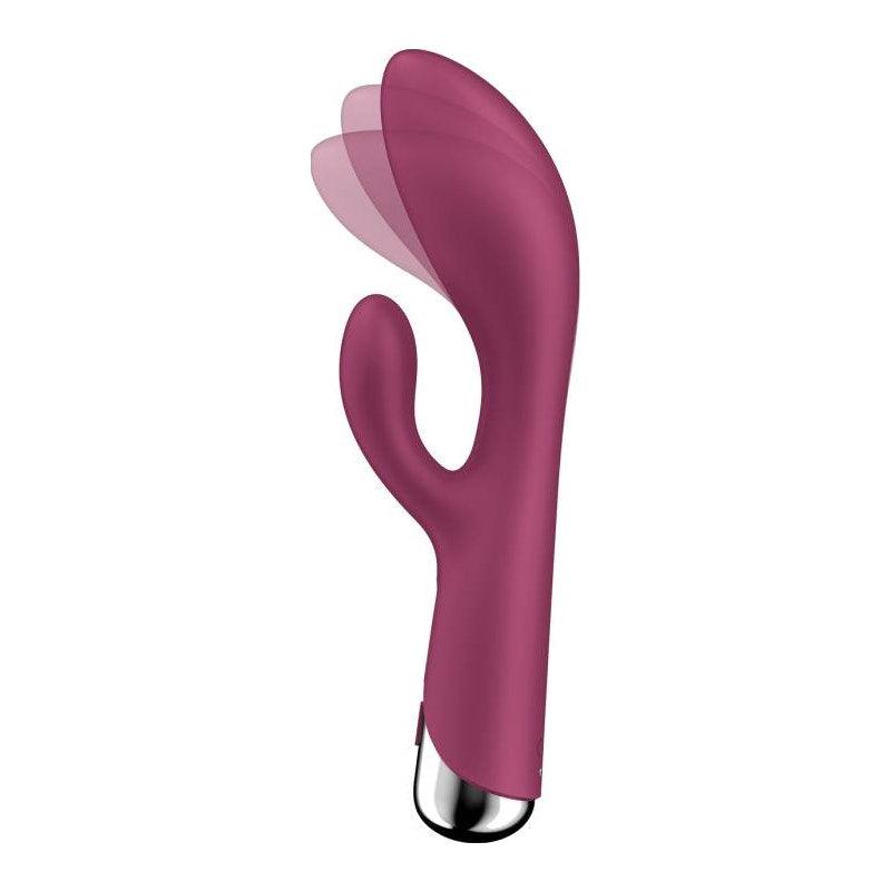 Satisfyer Spinning Rabbit 1 Red - Naughty by Nature Adult Store