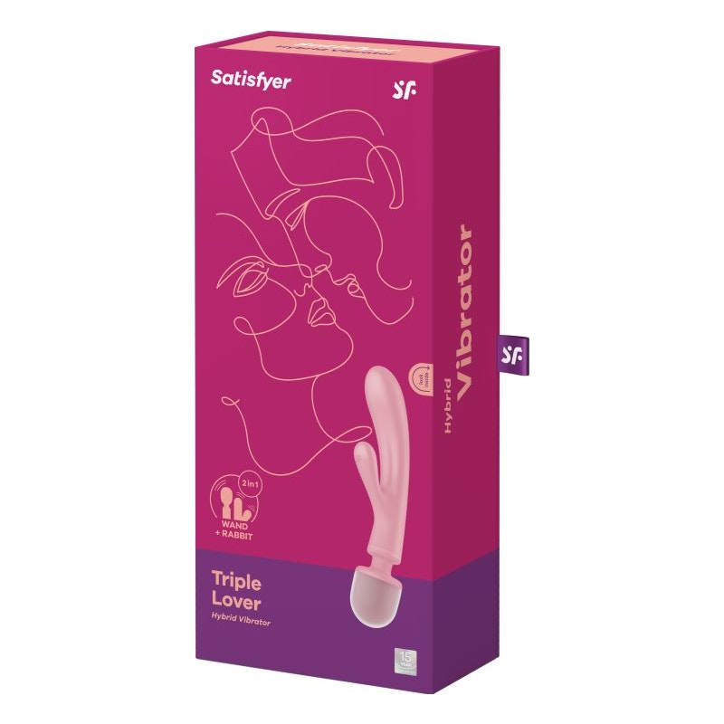 Satisfyer Triple Lover Pink