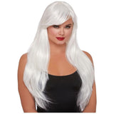 Dreamgirl Layered Long Wig White - Naughty by Nature Adult Store