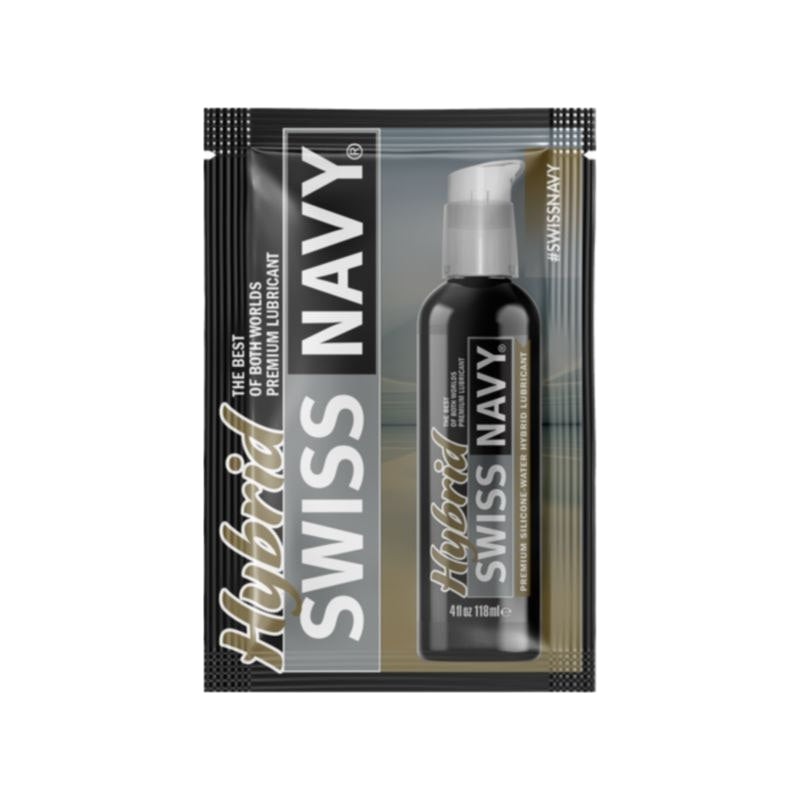 Swiss Navy Hybrid Lubricant 5ml Sachets (100 Pk)