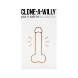 Clone a Willy Plus Balls Kit Deep Skin Tone