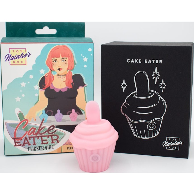 Cake Eater Clit Flicker Stimulator Pink