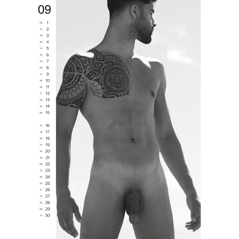 Real Cocks Wall Calendar 2025