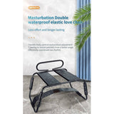 Sex Chair Adjustable Height Black w Handle and Arch Bridge