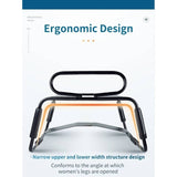 Sex Chair Adjustable Height Black w Handle and Arch Bridge