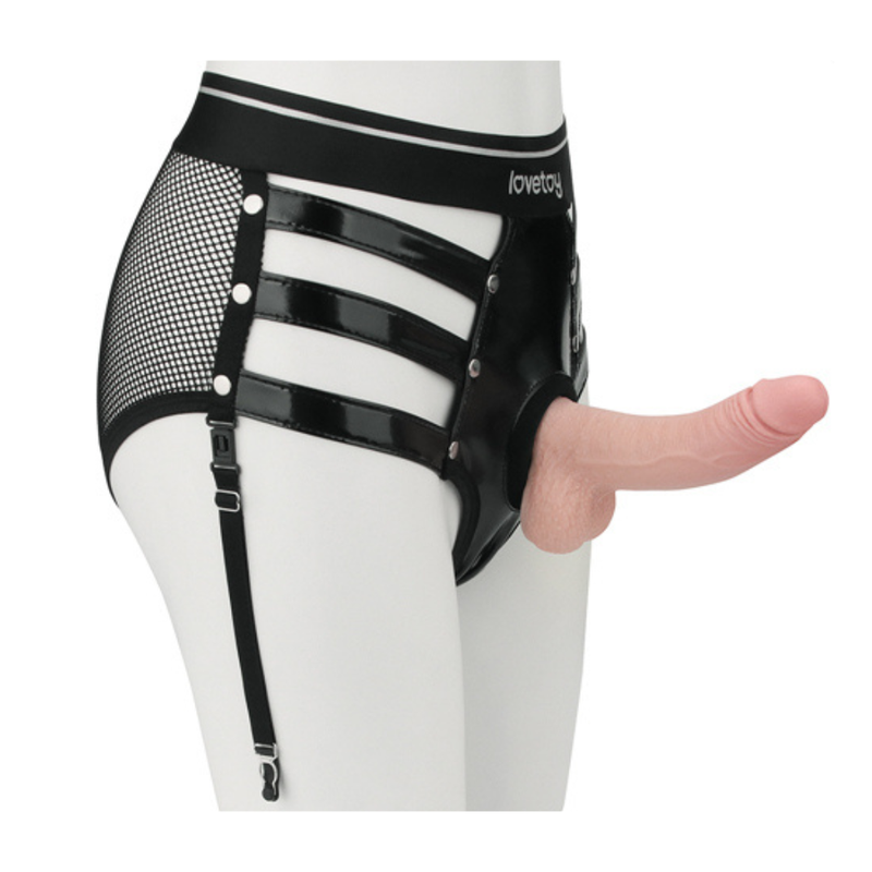 Rebellion Reign Iconic Harness Strap on Set M/L
