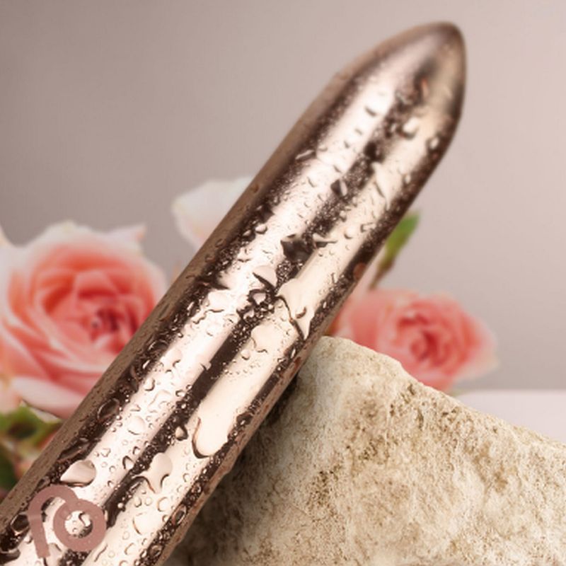 Golden Rose Rechargeable Bullet - bullet vibrator