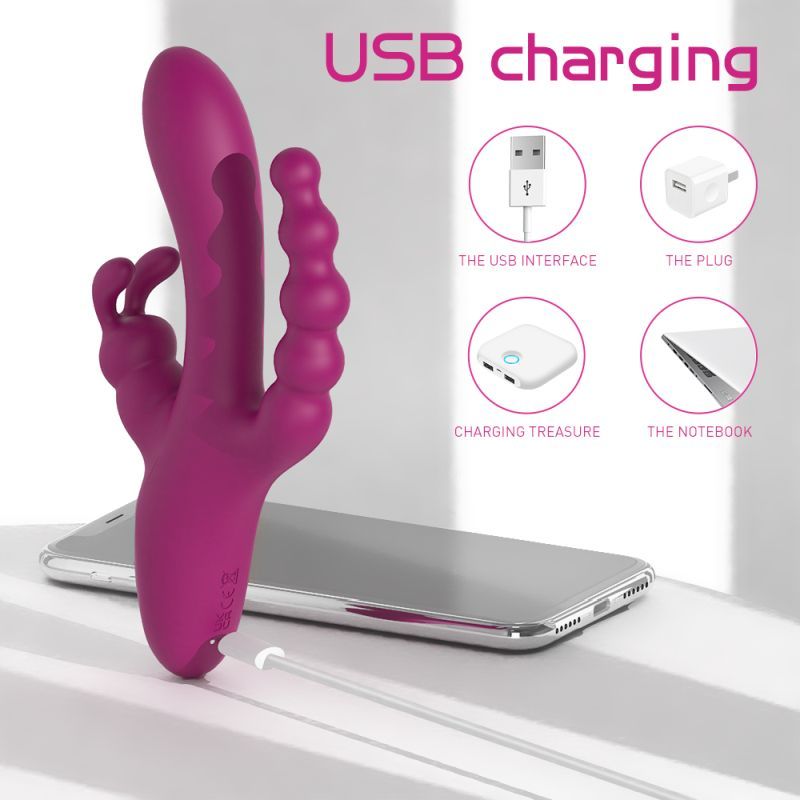 Joker Triple Ecstasy Vibrator