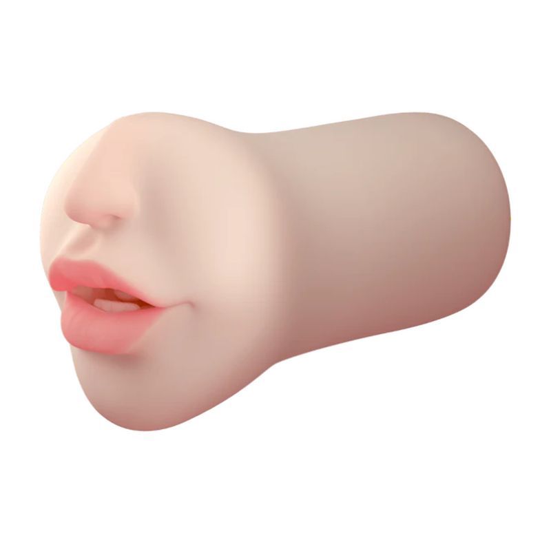 Ammovibe Kiss Sucking and Vibrating Masturbator – 10 Mode TPE Sleeve