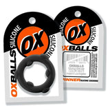 Spinner Silicone Cock Ring Black - Adult Toys
