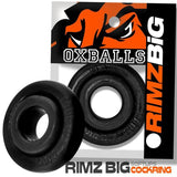 Rimz BIG Cock Ring Black - Adult Toys